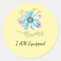 サニーイエロー感動的のシールを装備