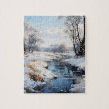 サニーウィンターデイインザカントリーパズル