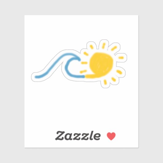 サニーウェーブステッカー シール (シート)