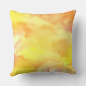 サニーウォータカラーレトロデザイン装飾用クッション クッション (裏面)