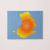 サニーオーストラリアの地図 ジグソーパズル (横)