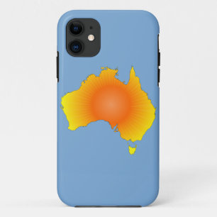 サニーオーストラリアの地図 iPhone 11 ケース