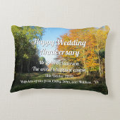 サニーオータムウォークパーソナライズされた- アクセントクッション