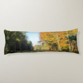 サニーオータムウォークパーソナライズされた- ボディピロー (裏面)