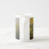 サニーオータムフォレストパーソナライズされた- ボーンチャイナマグカップ (裏面)