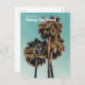サニーカリフォルニアからの挨拶 シーズンポストカード (正面/裏面)