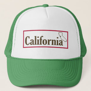 サニーカリフォルニアアイコニックゴールデン州ビベス キャップ