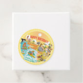 サニーカリフォルニアハッピーバースデーメッセージカード フェイバータグ (インサイチュ)