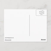 サニーカリフォルニアパームツリーズハガキ ポストカード (裏面)