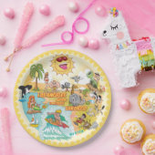 サニーカリフォルニアビーチプレート ペーパープレート (パーティー)