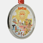 サニーカリフォルニアメタルオーナメント メタルオーナメント (右)