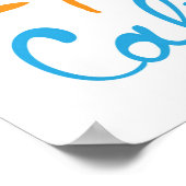 サニーカリフォルニアロゴ ポスター (角)