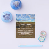 サニーカントリーシーン、旅行代理店の広告フライヤー チラシ (シングル)