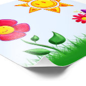 サニーガーデンイラストレーション フォトプリント            (角)