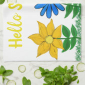 サニーガーデンフラワー キッチンタオル (折り畳み)