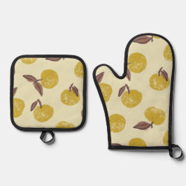 サニークレメンチンブリス 鍋つかみ&鍋敷きセット