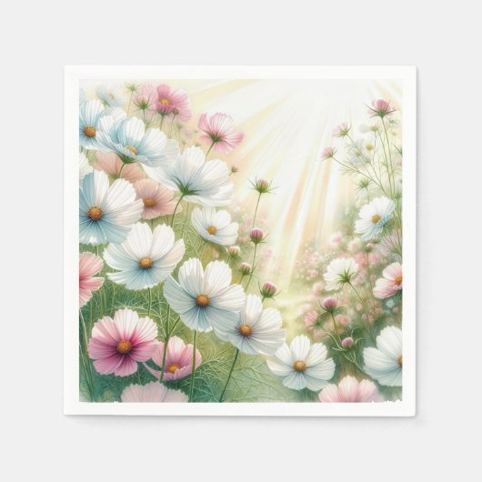 サニーコスモスガーデン スタンダードカクテルナプキン (正面)