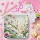 サニーコスモスガーデン ペーパープレート (パーティー)