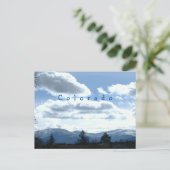 サニーコロラドマウンテンビューポストカード ポストカード (スタンド正面)