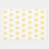 サニーサイドアップエッグラッピング紙 ラッピングペーパーシート (正面)