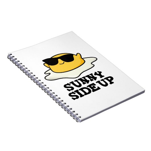 サニーサイドアップフライおもしろいドエッグパン ノートブック (右側)