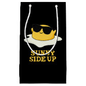 サニーサイドアップフライおもしろいドエッグプンダークBG スモールペーパーバッグ (正面)