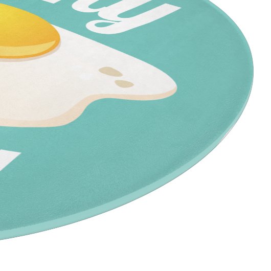 サニーサイドアップフライドエッグブレックファースト カッティングボード (角)