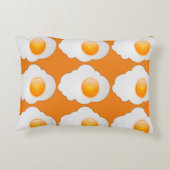 サニーサイドアップ卵装飾用クッション アクセントクッション (裏面)