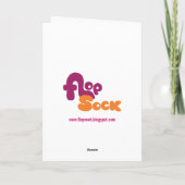 サニーサイドアップ誕生日カード カード (裏面)