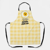 サニーサイドアップ、キッチン、ベーク、調理師、シェフエプロン エプロン (正面)