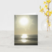 "サニーサイドアップ" - Notecard カード (黄色い花)