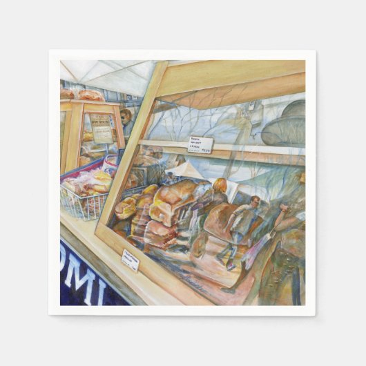 サニーサイドオブインサニティネス スタンダードカクテルナプキン (正面)