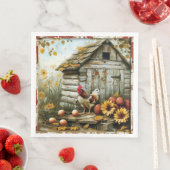 サニーサイドファームハウスのペーパーナプキン (インサイチュ)