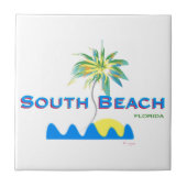 サニーサウスビーチ、フロリダ タイル (正面)