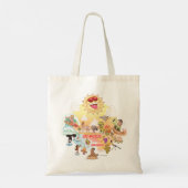 サニーサザンカリフォルニアカートゥーントート トートバッグ (裏面)