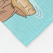 サニーサザンカリフォルニアシェルパブランケット フリースブランケット (角)