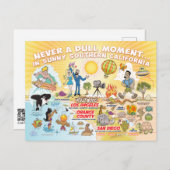 サニーサザンカリフォルニアポストカード ポストカード (正面/裏面)