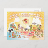 サニーサザンカリフォルニアポストカード ポストカード (正面/裏面)