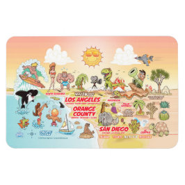 サニーサザンカリフォルニア磁石 マグネット