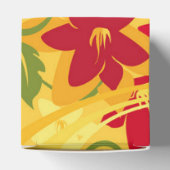 サニーサマーイエローフローラキューブ優先ボックス フェイバーボックス (上部)