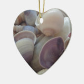 サニーサマーシーシェル、シーシェルビーチ海 セラミックオーナメント (左)