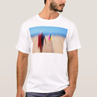 サニーサマービーチカラフル海サンサマーシー Tシャツ