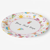 サニーサマー ペーパープレート (アングル)