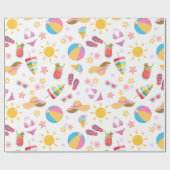 サニーサマー ラッピングペーパー (フラット)