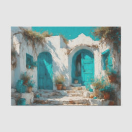 サニーサントリーニホリデーデクページ紙 薄葉紙