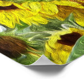 サニーサンフラワーモーン ポスター (角)