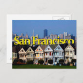 サニーサンフランシスコとサンフランシスコの空 ポストカード (正面/裏面)
