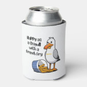 サニーザシーガルとフライフランスのズクーラーボックス 缶クーラー (缶正面)