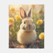 サニーザバニー フリースブランケット (正面)