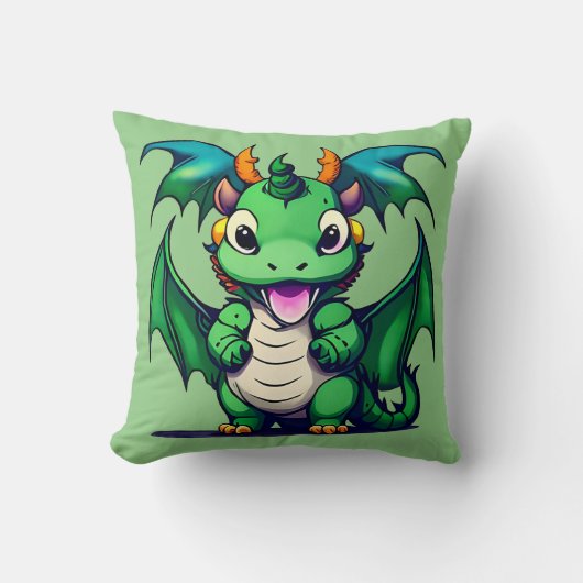 サニーザフレンドリードラゴン クッション (正面)